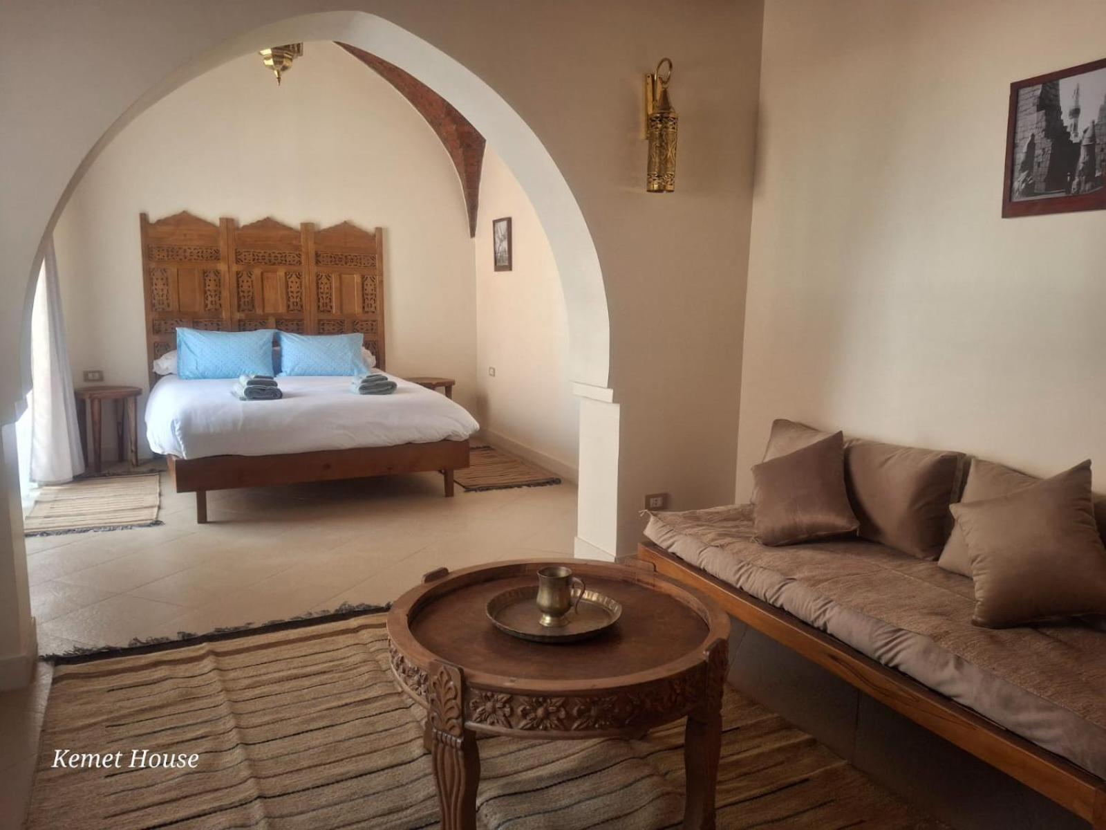 Готель Kemet House Луксор Екстер'єр фото